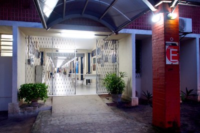 Entrada do DEMUS - Bloco E do CCTA