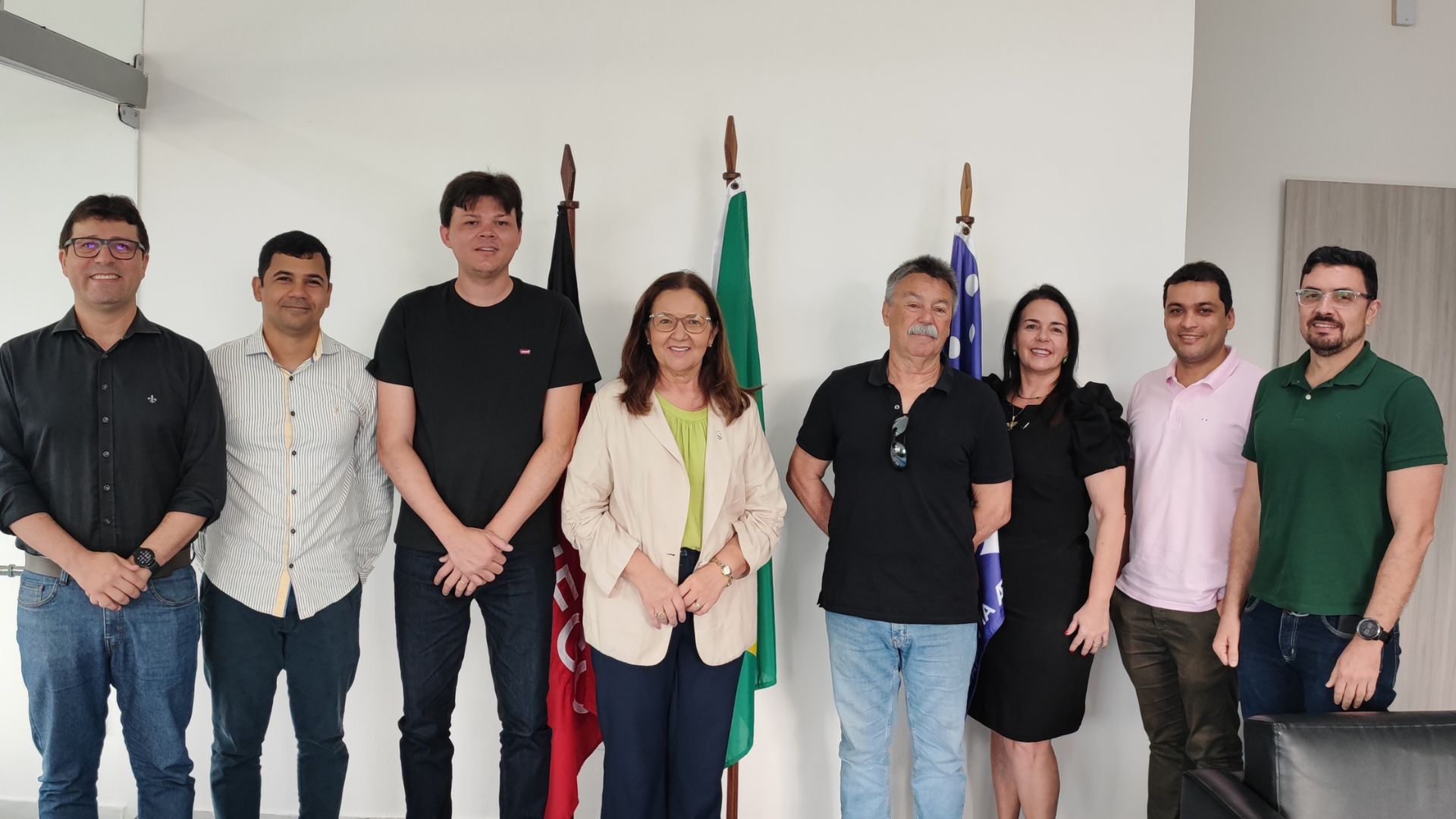 Reitoria recebe visita de professores da Universidade de Sevilha