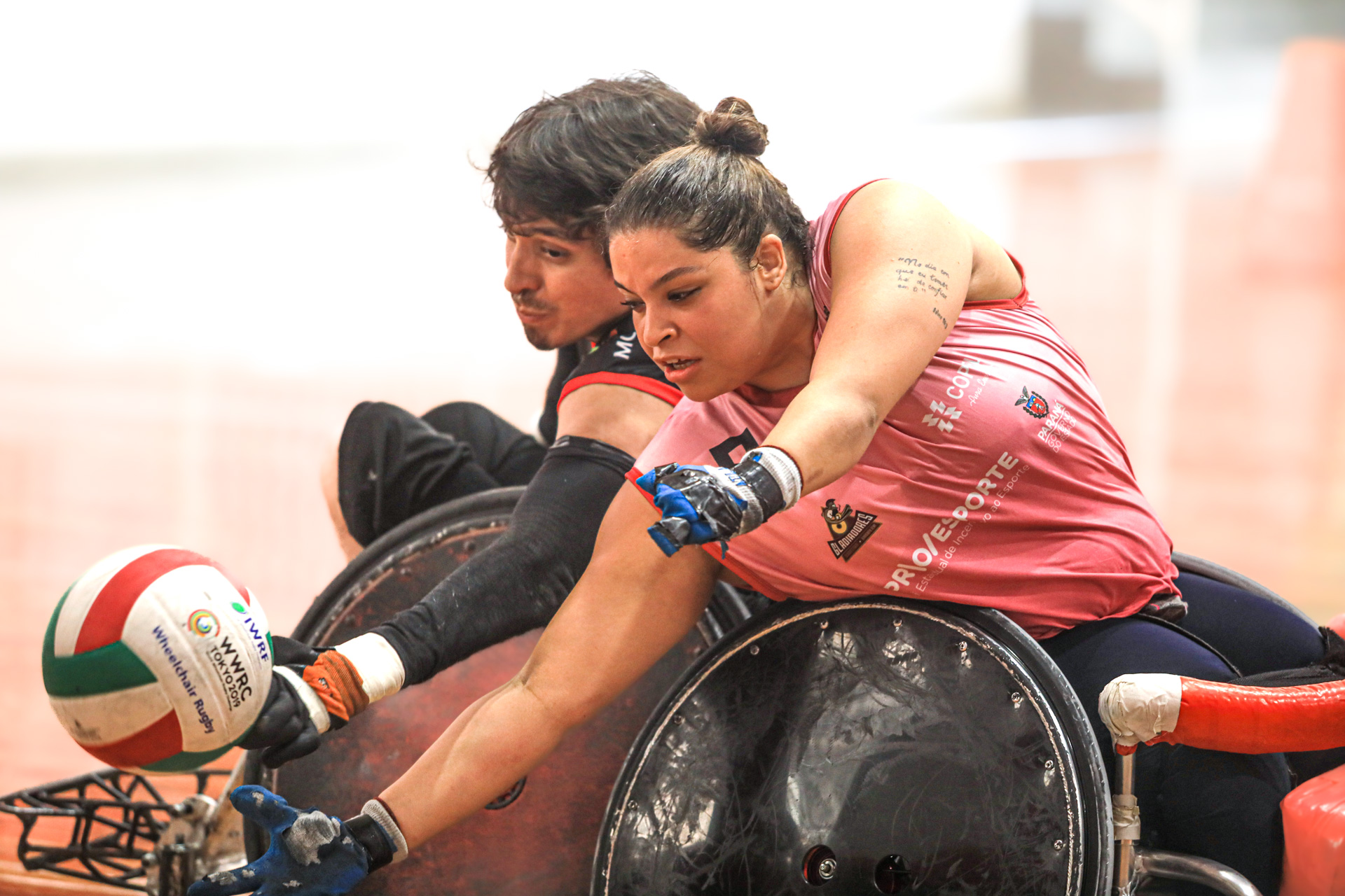 UFPB APOIA CURSO TEÓRICO E PRÁTICO SOBRE O RUGBY EM CADEIRA DE RODAS Foto: Thelma Vidales