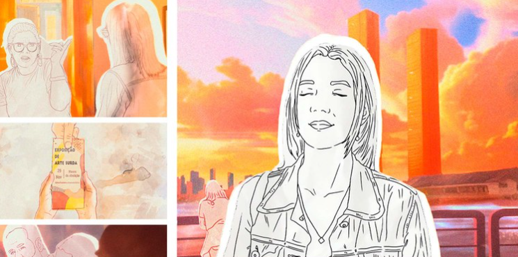 ALUNOS DA UFPB PRODUZEM ANIMAÇÃO PARA CURTA-METRAGEM EM LIBRAS Foto: Divulgação