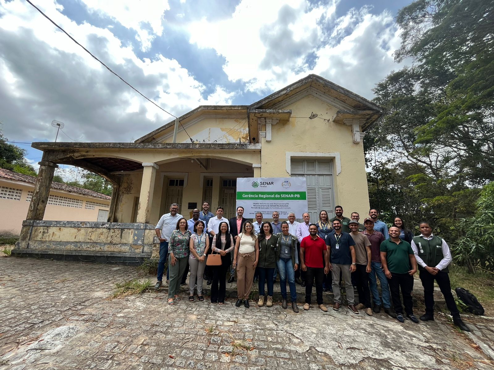 Campus II da UFPB terá escritório do SENAR-PB reformado para impulsionar projetos no campo Foto: Divulgação