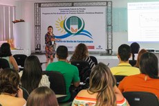 Evento acontece no auditório do IPeFarM e no HU. Crédito: Angélica Gouveia