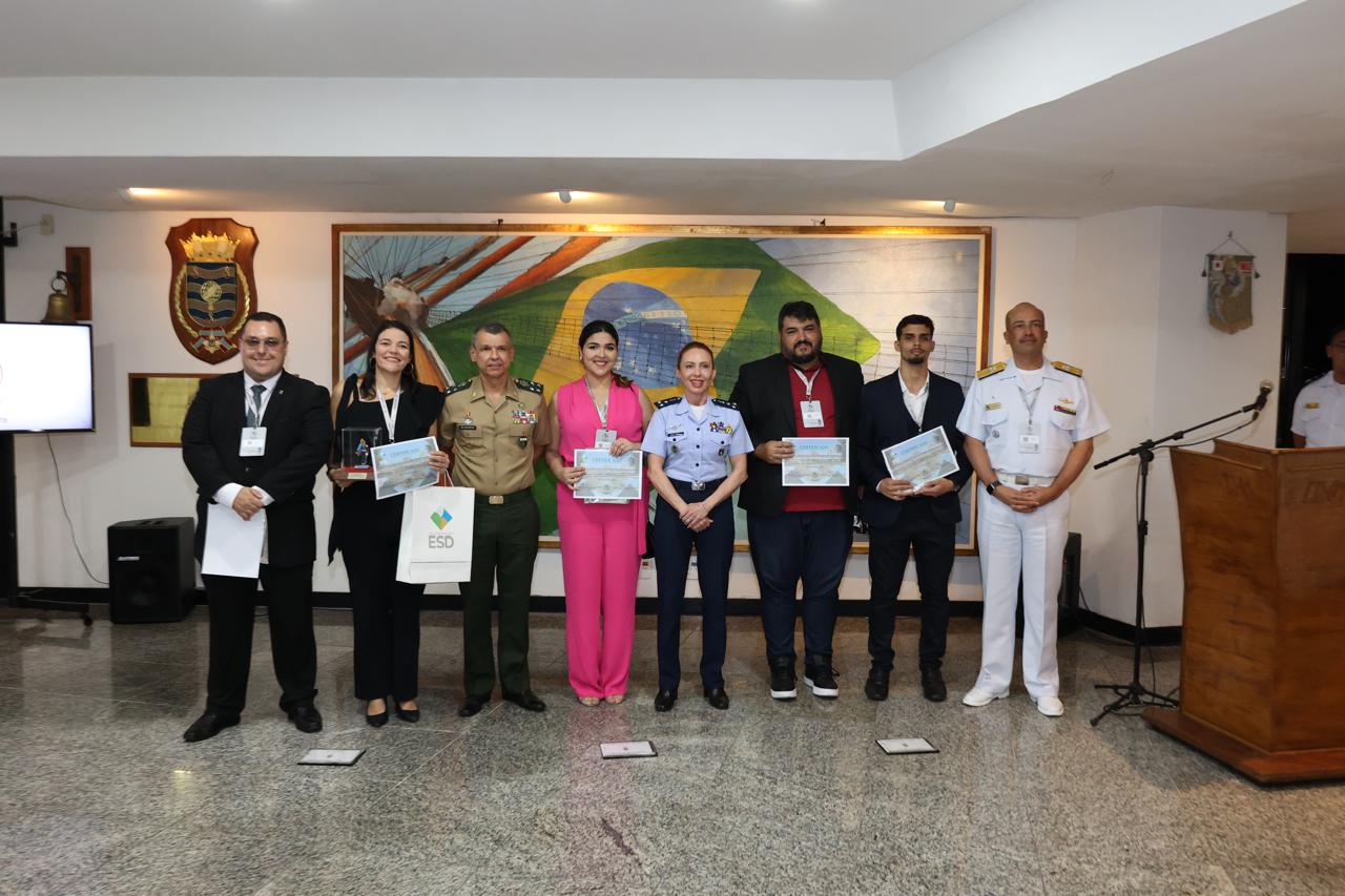 Estudantes da UFPB conquistam terceiro lugar em premiação no XIX Congresso Acadêmico de Defesa Nacional Foto: Divulgação