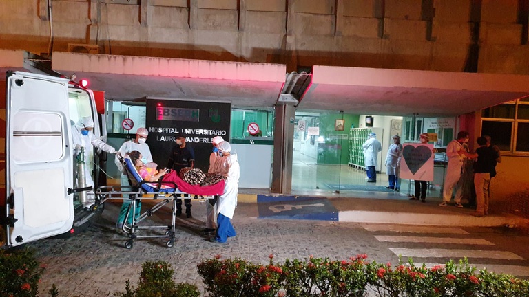 Amazonenses vão ficar internados na nova Ala Covid-19 do HULW. Foto: Oriel Farias