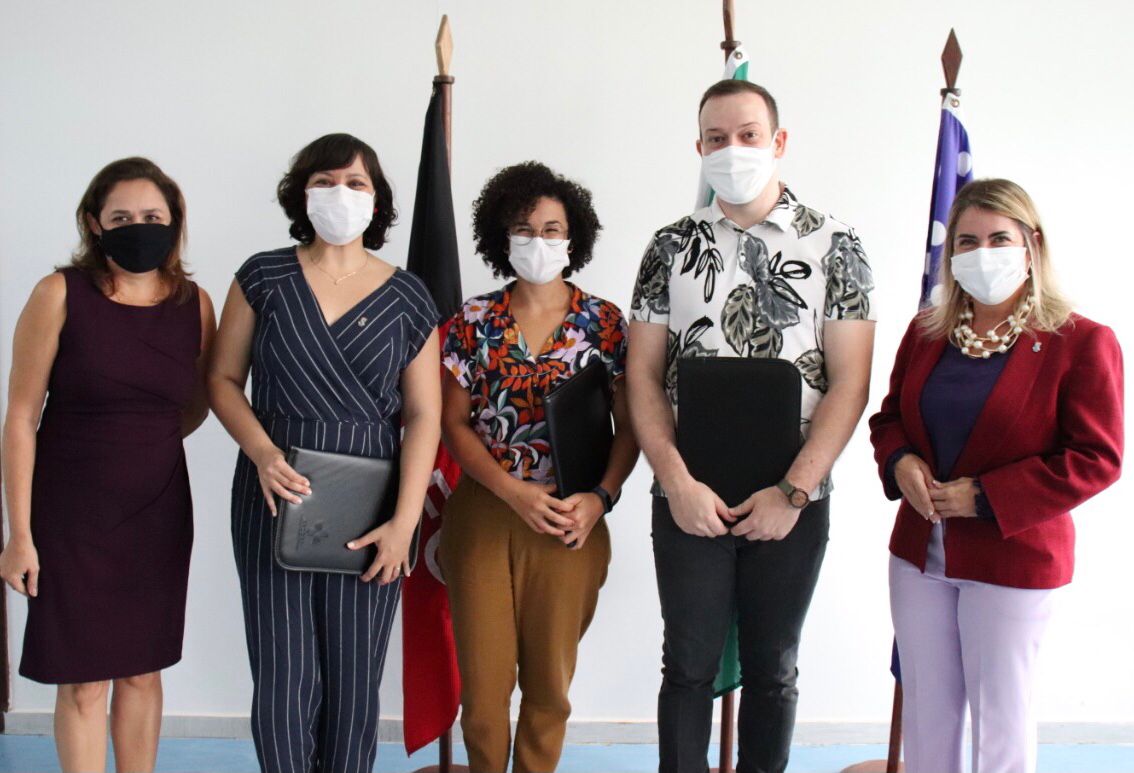 Mais três professores efetivos são empossados na UFPB Foto: Angélica Gouveia