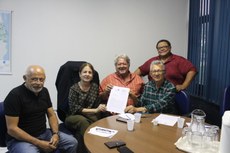 Documento que autoriza a parceria foi assinado nesta terça (19), em João Pessoa. Crédito: Beatriz Barros