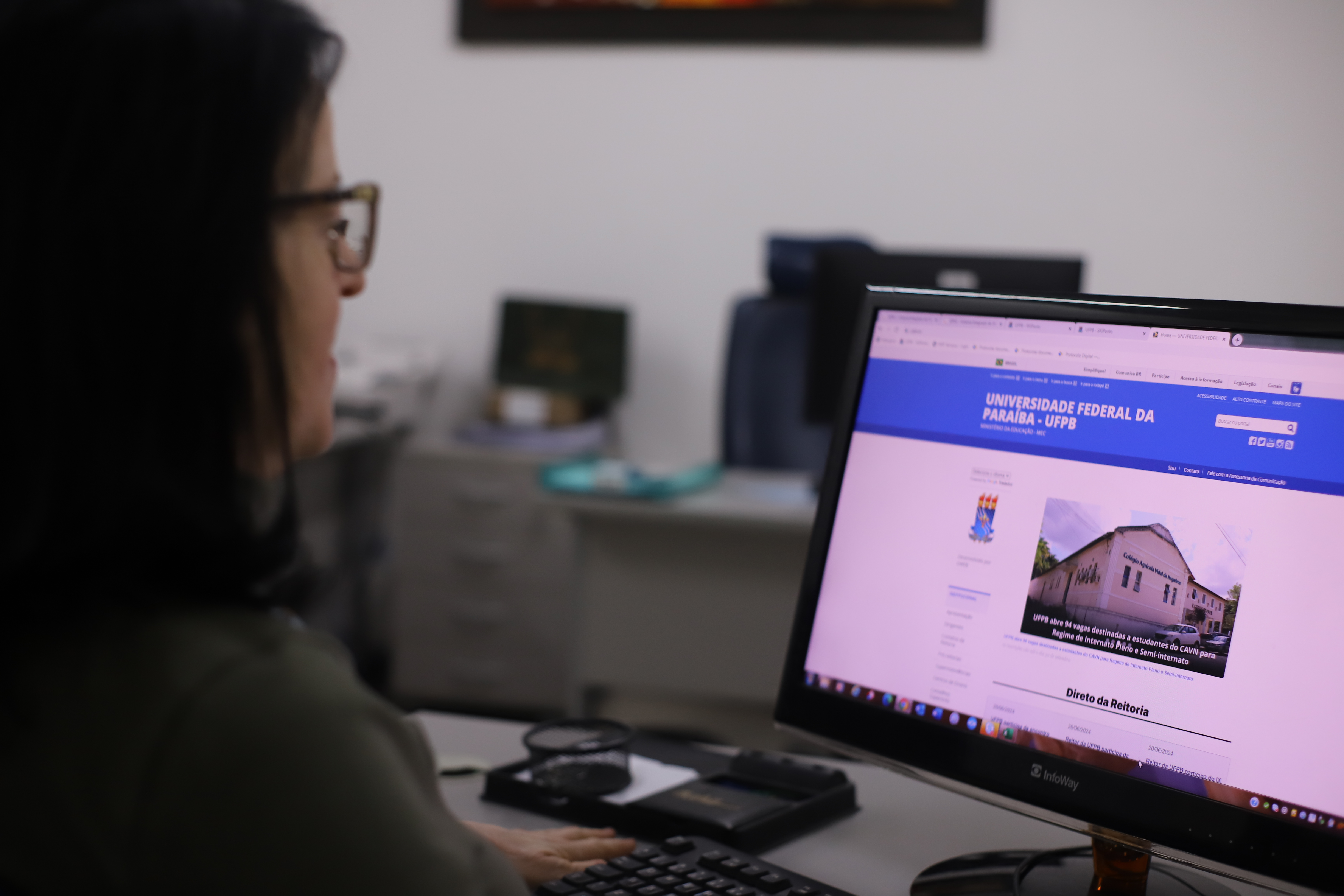 Reitor Valdiney Gouveia oficializa implementação do Programa de Gestão e Desempenho para toda a UFPB Foto: Aline Lins