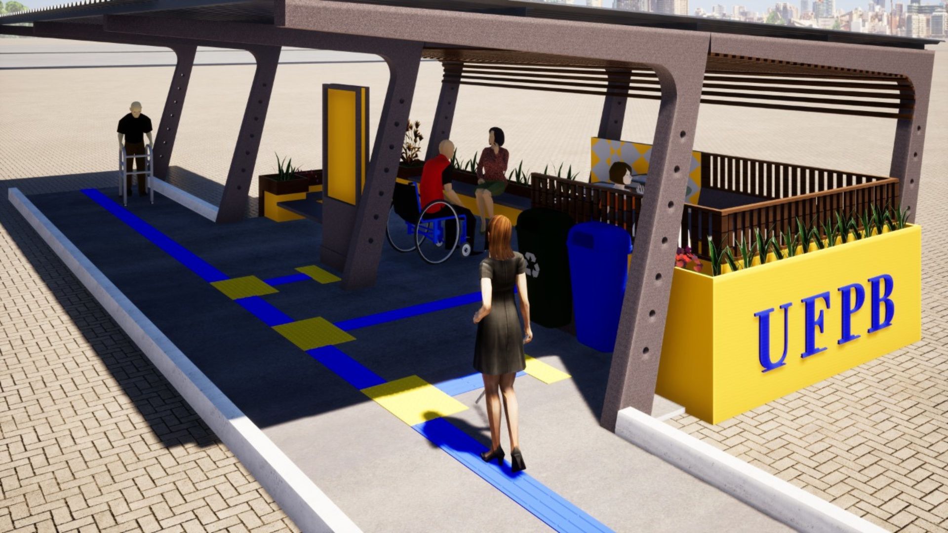 UFPB abre segunda-feira licitação para construção de rotas acessíveis no campus I UFPB abre segunda-feira licitação para construção de rotas acessíveis no campus I