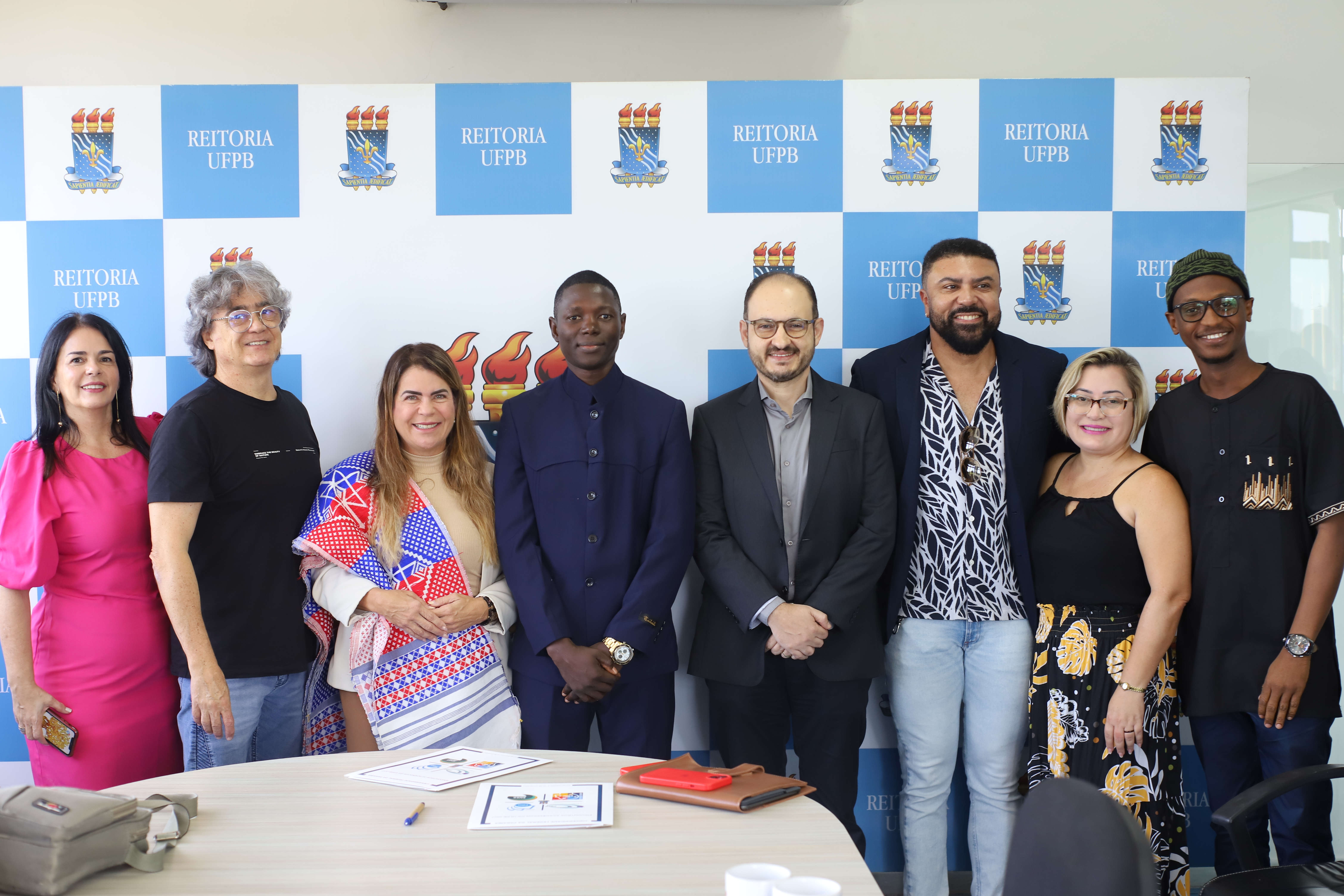 UFPB ASSINA ACORDO DE COOPERAÇÃO COM UNIVERSIDADE DA GUINÉ-BISSAU Foto: Angélica Gouveia