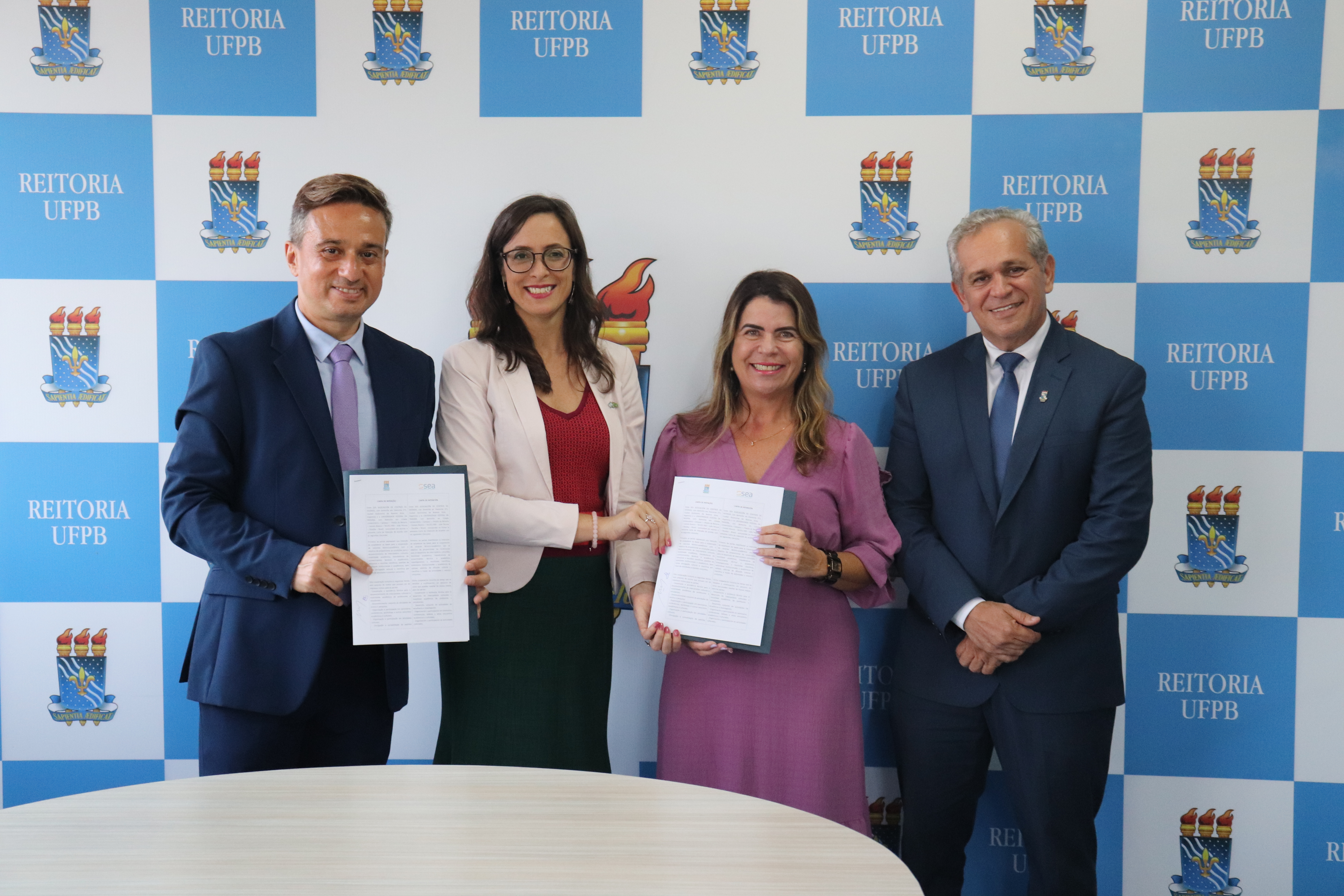 UFPB assina carta de intenção com Associação de Centros de Idiomas da Argentina Foto: Angélica Gouveia