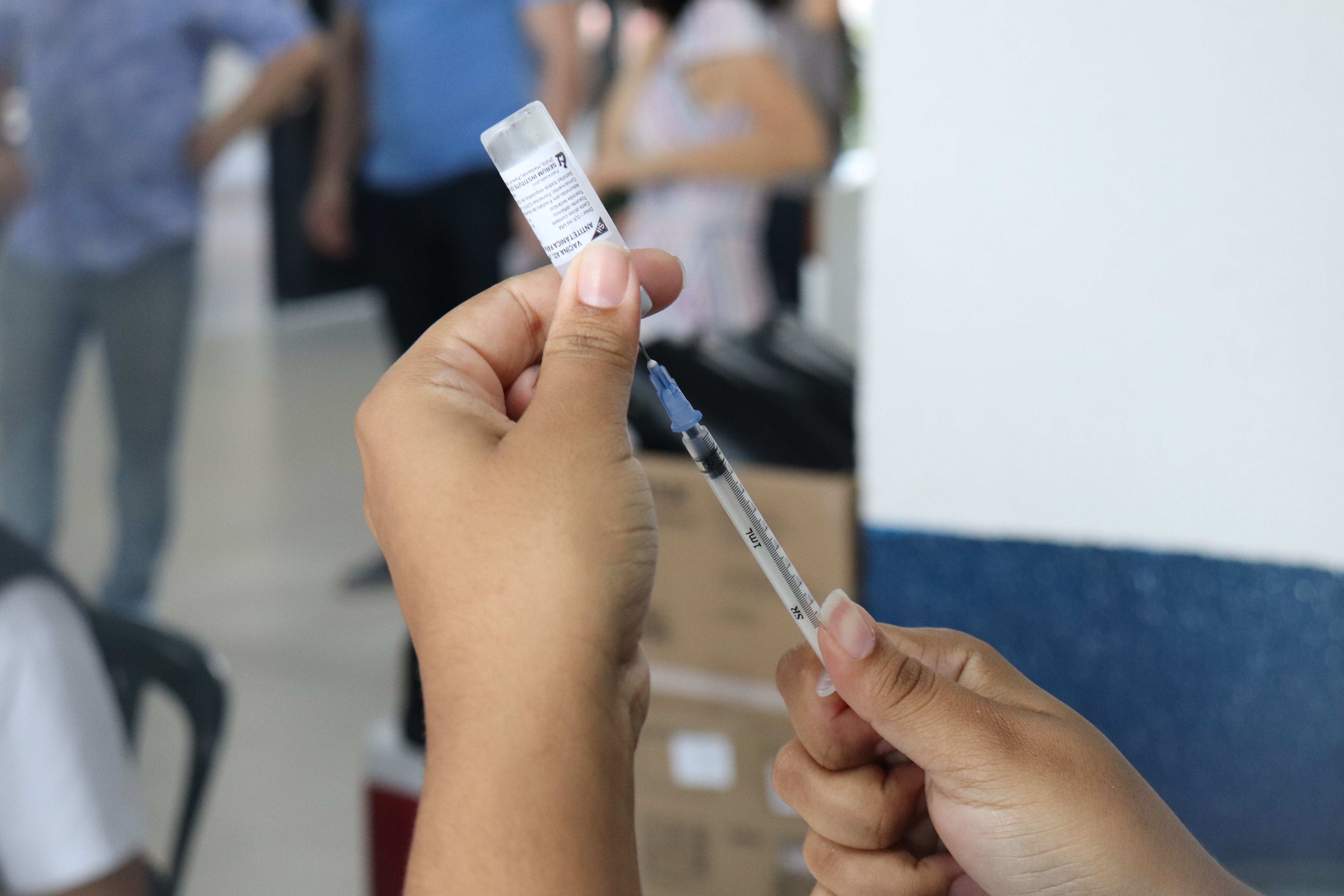 UFPB PROMOVE CAMPANHA DE MULTIVACINAÇÃO NESTA QUINTA-FEIRA (02) NA REITORIA Foto: Vinícius Vieira