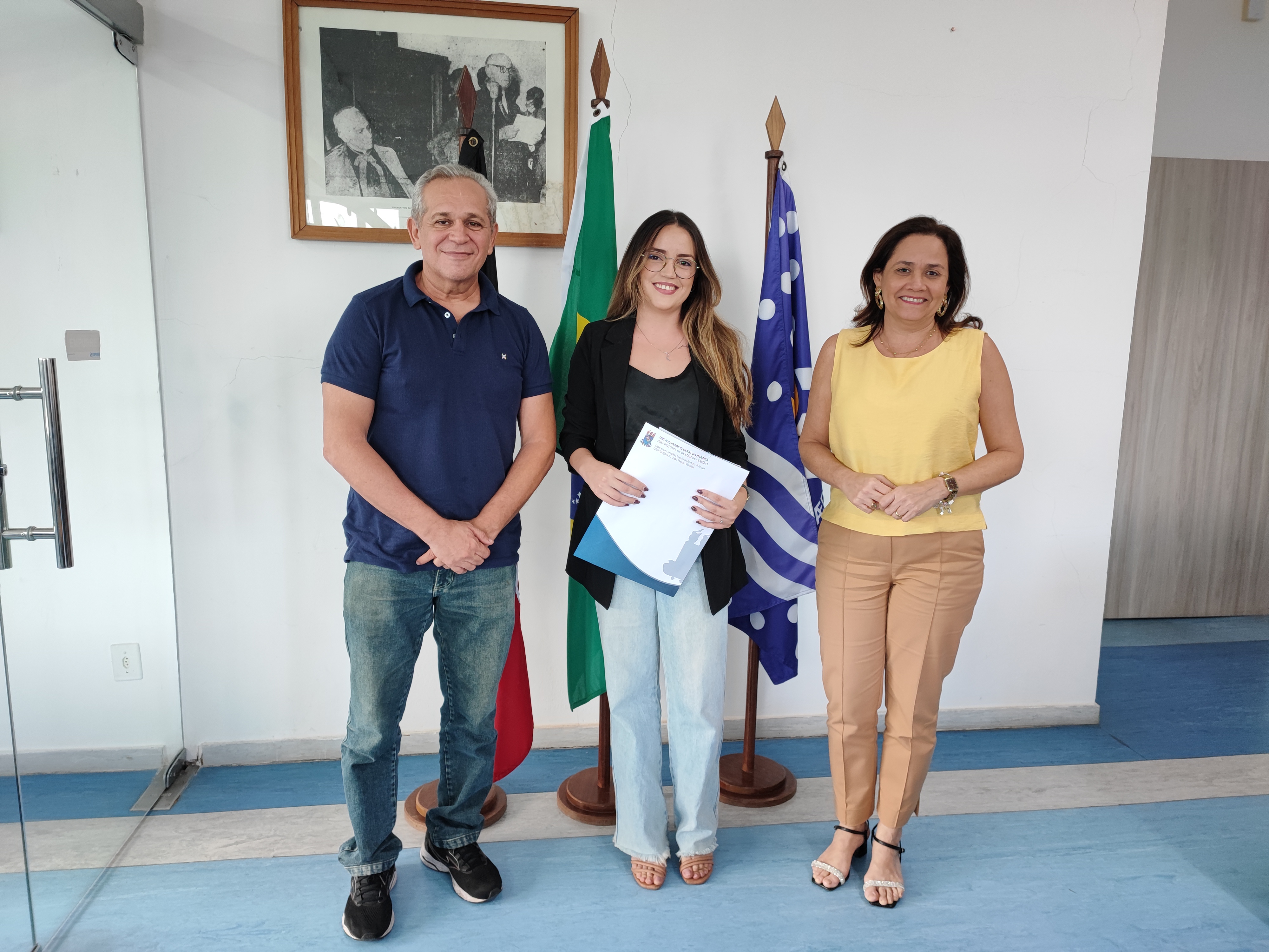UFPB recepciona nova professora substituta Foto: Vinícius Vieira
