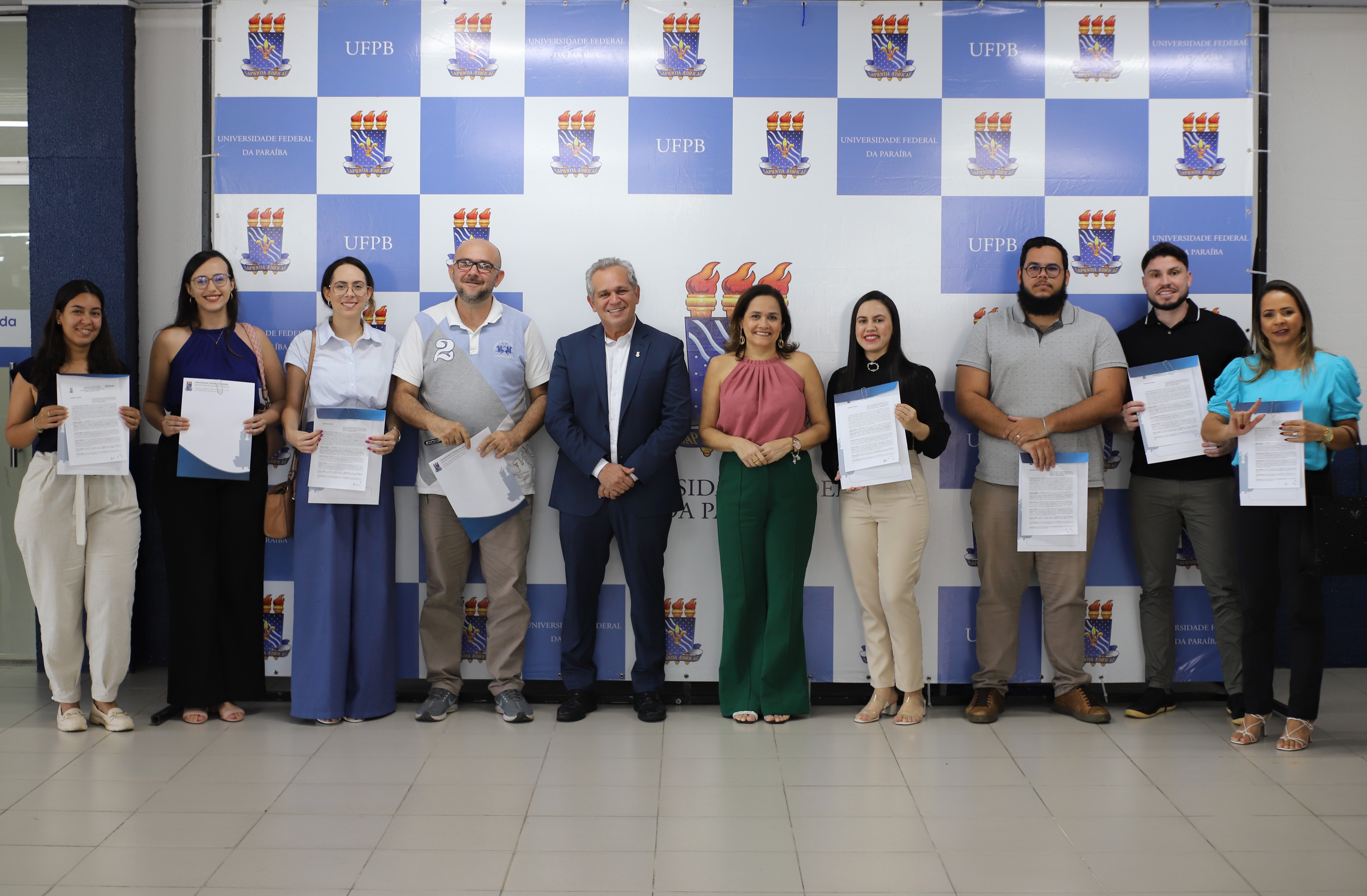 UFPB RECEPCIONA OITO NOVOS PROFESSORES SUBSTITUTOS Foto: Angélica Gouveia