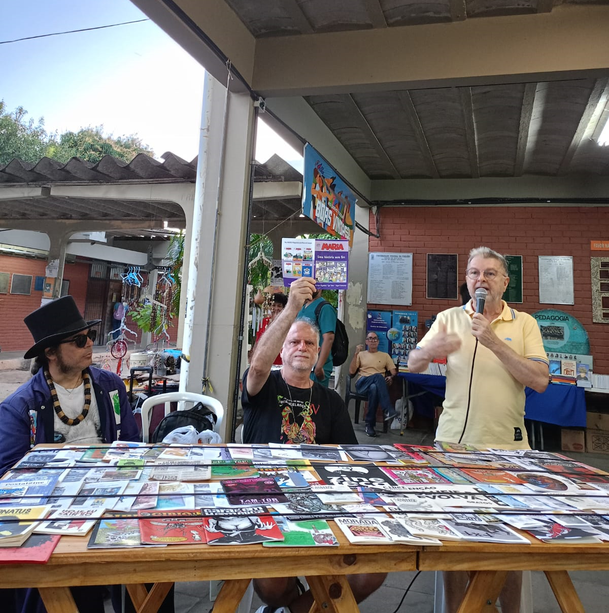 Zineteca Henrique Magalhães transforma UFPB em referência na cultura zine Foto: Divulgação
